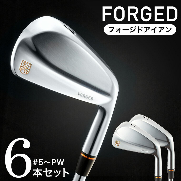 【ふるさと納税】HIA マッスル アイアン セット（6本セット）#5〜PW / 軟鉄鍛造 フォージド・アイアン 国産 ゴルフクラブ ゴルフ用品 480BE02N-580BE01N.