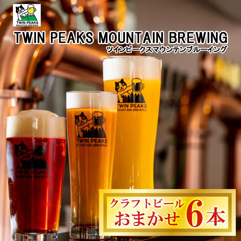 【ふるさと納税】Twin Peaks Mountain Brewingのクラフトビールおまかせ6本セット | つくば市 ふるさと納税 クラフトビール ビール お酒 酒 麦酒 麦芽 ホップ ドイツ ドイツビール 飲み比べ