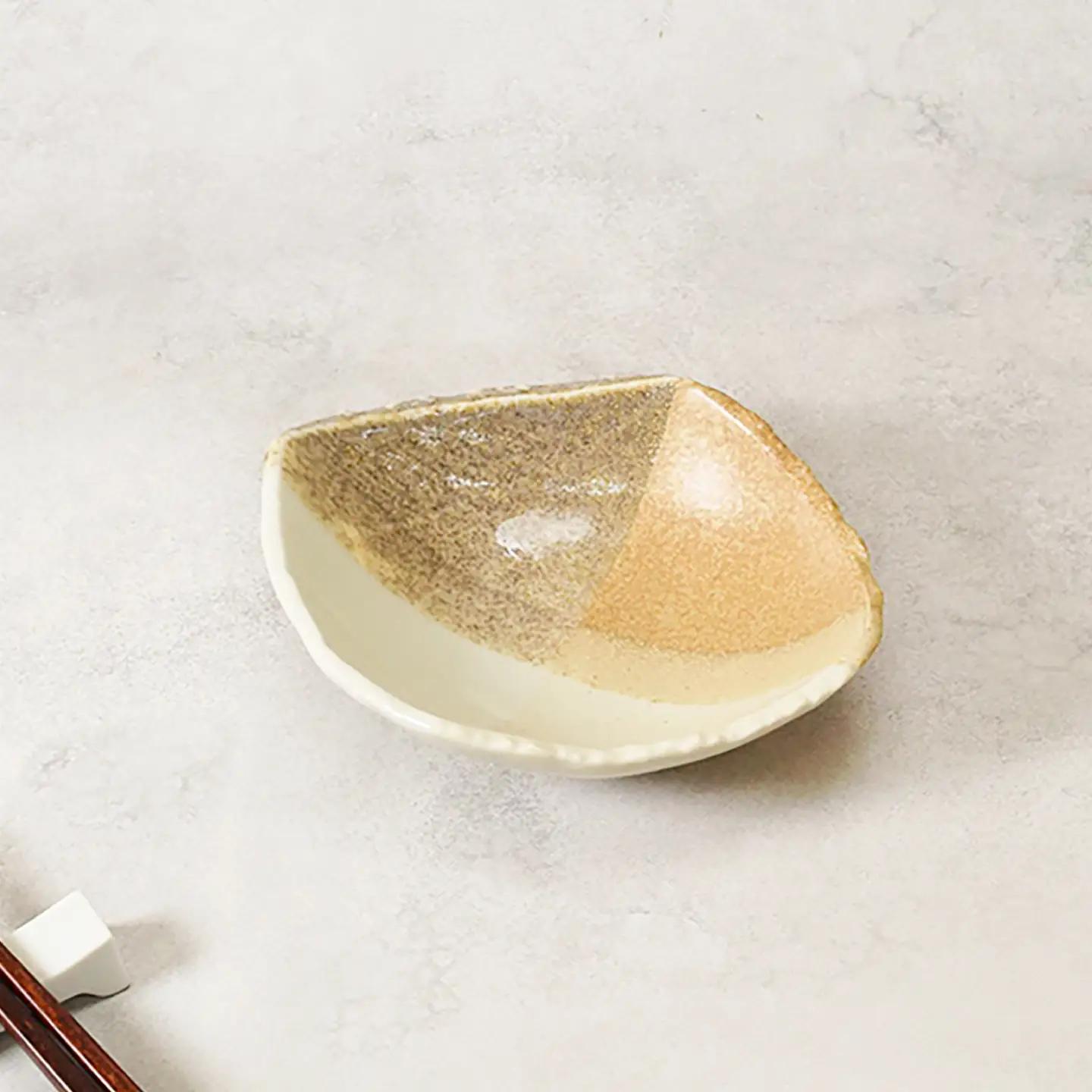 【美濃焼】山びこ 角櫛目型 取鉢 4個セット【カネ定製陶】 ボウル 食器セット 和食器[MEI324]