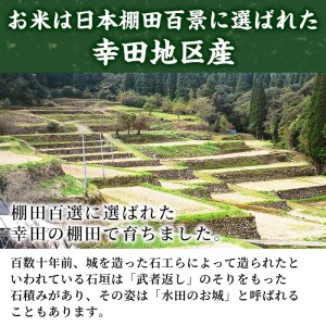 y263 湧水町のおにぎり(冷凍)12個詰め合わせセット(全3種類・1種3個セット×4)！日本棚田百選に選ばれた幸田地区産のお米を使用！アーモンド葱味噌味・ニジマスフレーク・もち麦味噌の湧水町産の素材