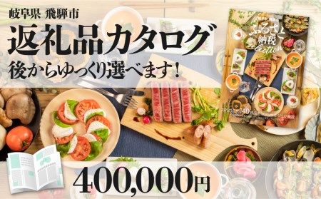 後からゆっくり返礼品を選べる♪飛騨市のふるさと納税カタログ 飛騨牛 日本酒 定期便 など200種以上[cat40]