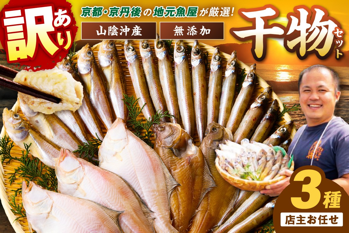 
                  京丹後の地元魚屋が作ったお任せ干物セット（冷凍）　TB00045～TB00045_12
                