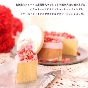 2026年 母の日 いちごのバウムクーヘン ： 母の日ギフト