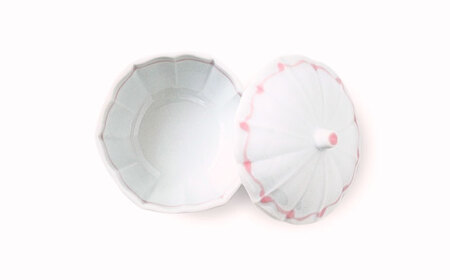 【波佐見焼】ombre de fleur プティポット melodie pink 2個セット【翔芳窯】[FE512]