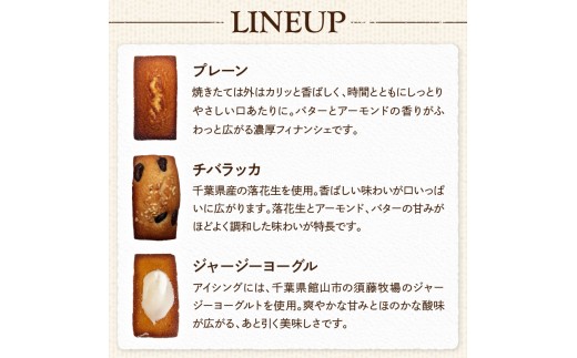 クラフトフィナンシェ Pouché（プーシェ）Chiba Favorite 3種 10個セット