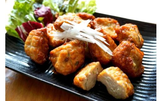 かつおのなめろうふわふわ天 ( 6個入り 3袋 ) 冷蔵 高知 久礼 とみぃの台所 かつお 鰹 カツオ 日戻り 本場 新鮮 加工 おかず 総菜 揚げ物