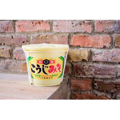 ふるさと納税 横手市 【地元の味】発酵文化の町の甘みそ樽入り |  | 01