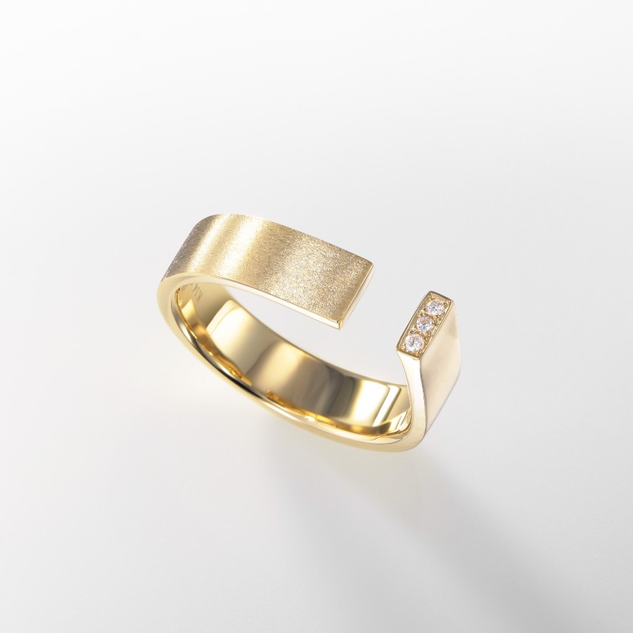 ＜nokim＞K14 ダイヤモンド リング craft & I　diamond ring KNR-29YG