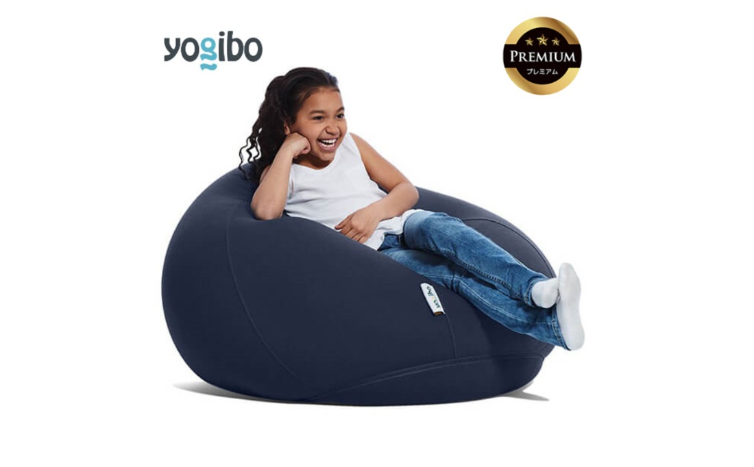 Yogibo Drop Premium（ヨギボー ドロップ プレミアム）＜ダークグレー＞-[G763-10]