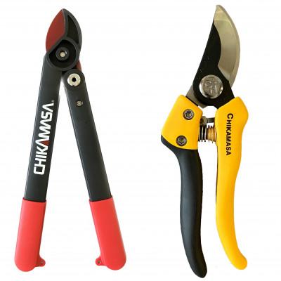 ふるさと納税 高石市 【2点セット(剪定鋏・倍力ロッパーα)】◇近正のハサミ  LP-400α PSB-8Y