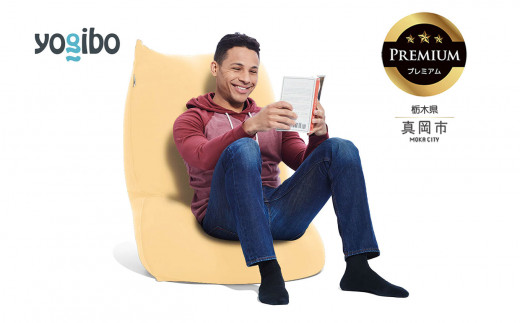 Yogibo Lite Premium クリームホワイト （ヨギボー ライト プレミアム） 真岡市 栃木県 送料無料