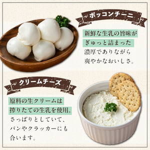 【西ノ村ファーム】放牧牛乳使用 手作りチーズセット5種_y466