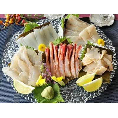 ふるさと納税 魚津市 究極の昆布〆　3段5種盛【急速冷凍品】 |  | 01