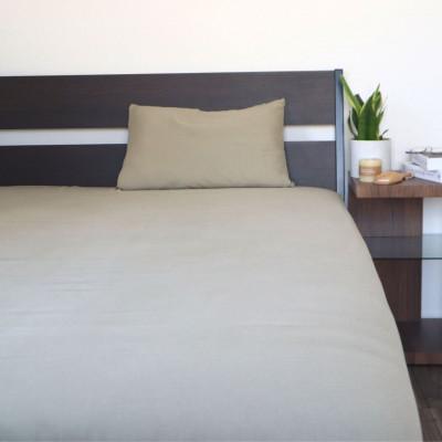 ふるさと納税 泉佐野市 【tissudecoton/ダブルガーゼ】SGフラットシーツ&ピローケース(オリーブ)015B252 |  | 03