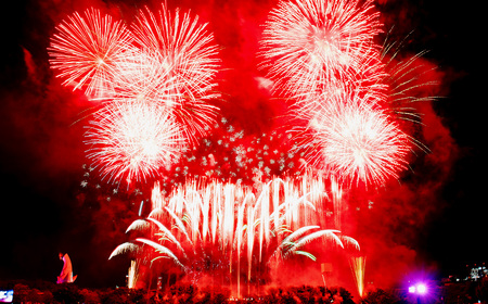 No.177 万博夜空がアートになる日　2025　鑑賞チケット　ダイナミックシート2枚 ／ イベント 花火 花火大会 芸術イベント 観覧シート 万博記念公園 大阪吹田市 一夜限り 国内トップクラス 家