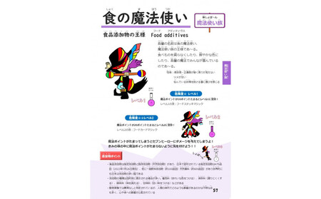 【福岡市】オモシロ食育栄養図鑑　1冊