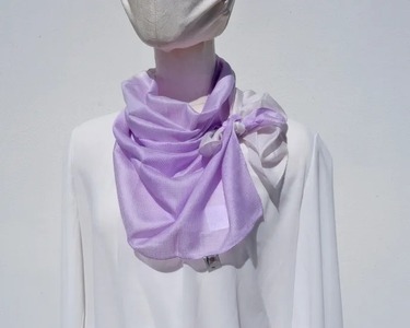 スカーフ　富士桜工房　とにかる（ラベンダー）