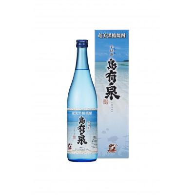ふるさと納税 与論町 ヨロンの島水と杜氏が造る　奄美黒糖焼酎「島有泉」20度 720ml12本セット