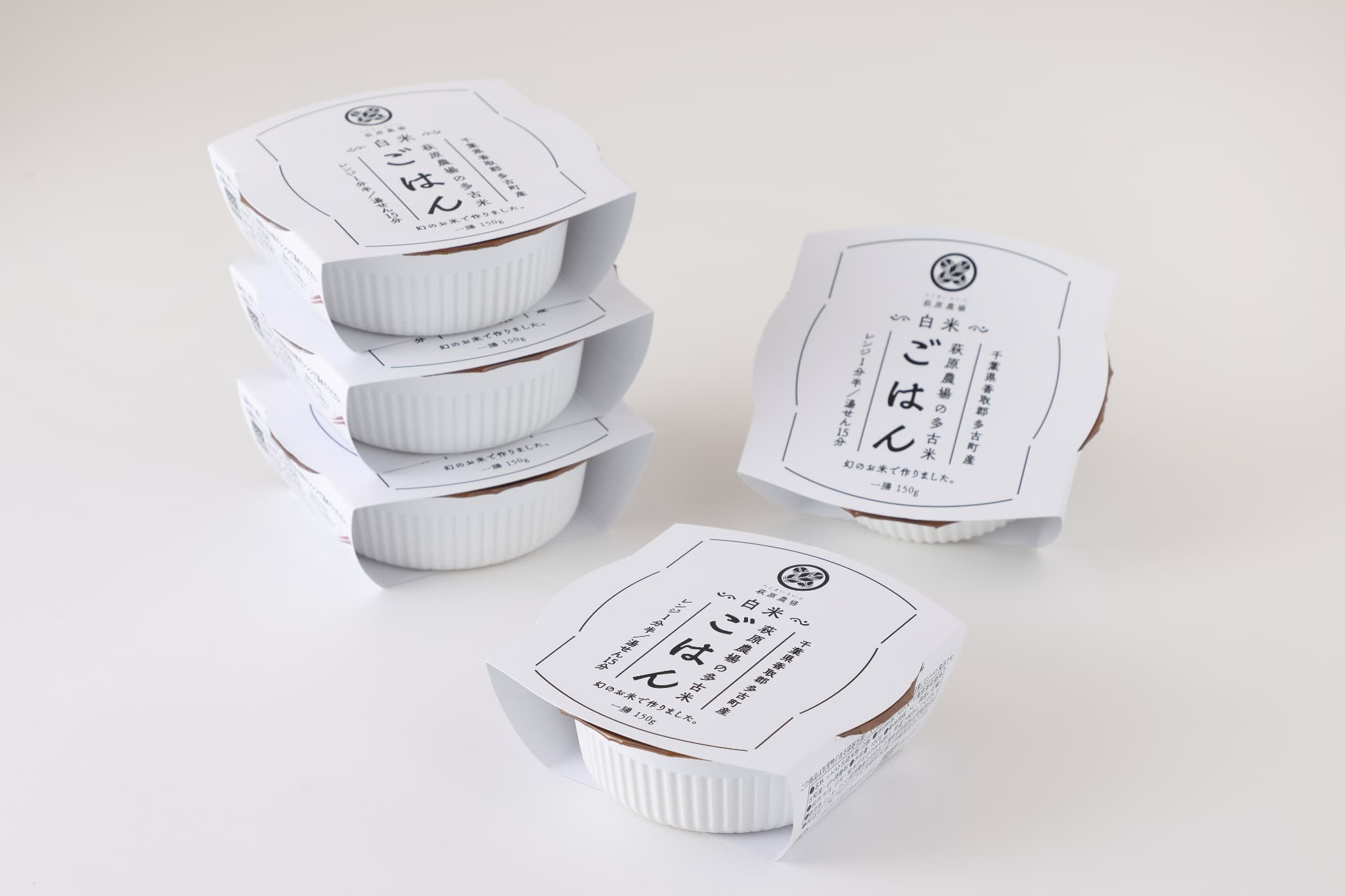 
                  多古米パックご飯　白米・玄米セット6パック(白米150g×3パック、玄米150g×3パック) TAKK006
                