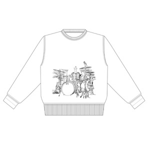 【Lサイズ】JAZZinFUCHUと府中市の協働が奏でるハーモニースウェット