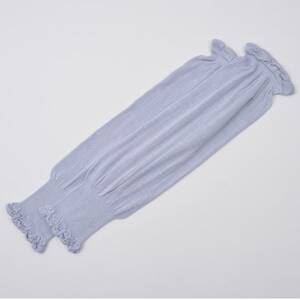 日本製 シルク 100% アームカバー 肌にやさしい 紫外線対策 ラベンダー(2285-7193)_雑貨     雑貨・日用品  日用品   装飾品・工芸品  服飾小物 _【1322682】