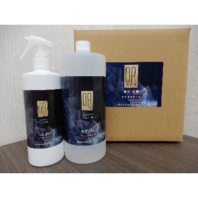 ふるさと納税 静岡市 次亜塩素酸水「ORジアスイ」2本セット(500mLスプレーボトル1本&1000mL補充用ボトル1本) |  | 01