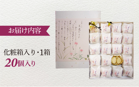 白千鳥（しろちどり） 20個 / 和菓子