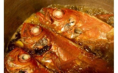 金目鯛 煮付け 1尾 あじ なめろう 7パック 金目鯛