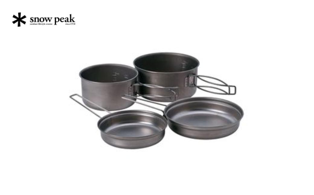 
                  [チョイス3限定] スノーピーク  チタンパーソナルクッカーセット SCS-020T (Snow Peak) キャンプ用品 アウトドア用品 防災用品 スノーピーク キャンプギア アウトドアギア きゃんぷ あうとどあ すのーぴーく【032S045】
                