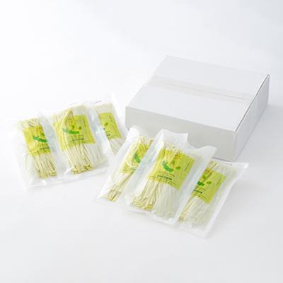 ふるさと納税 大館市 朝採れ枝豆と減農薬米でつくった「えだまめん(米麺)」 |  | 03