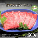 【ふるさと納税】佐賀牛スライスセット600g 【牛肉 焼肉 モモ ロース BBQ キャンプ 精肉 牛肉セット】(H066119)