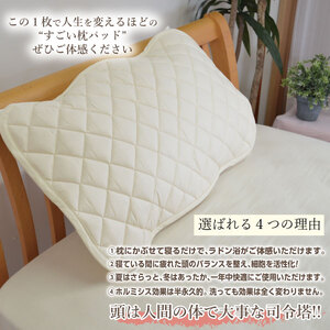 縫製の町！凄腕の蒲郡職人が本気で作った「すごい枕パッド」_【G0693】