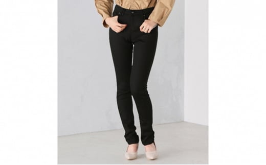 ﾚﾃﾞｨｰｽｼﾞｰﾝｽﾞSOMETHING STANDARD SKINNY(SKY36-175)【ﾌﾞﾗｯｸ】30ｲﾝﾁ