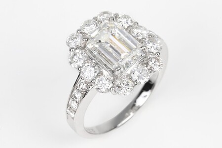 【ふるなび限定】【一点もの】ダイヤモンド（2.267ct）プラチナリング　R121　K06144-H　FN-Limited-SP