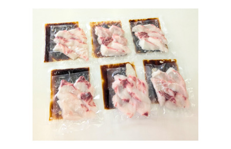 今治市の魚屋が作る [瀬戸内海産天然真鯛] お刺身切り落とし漬けセット [V002470] [配送不可地域：離島]