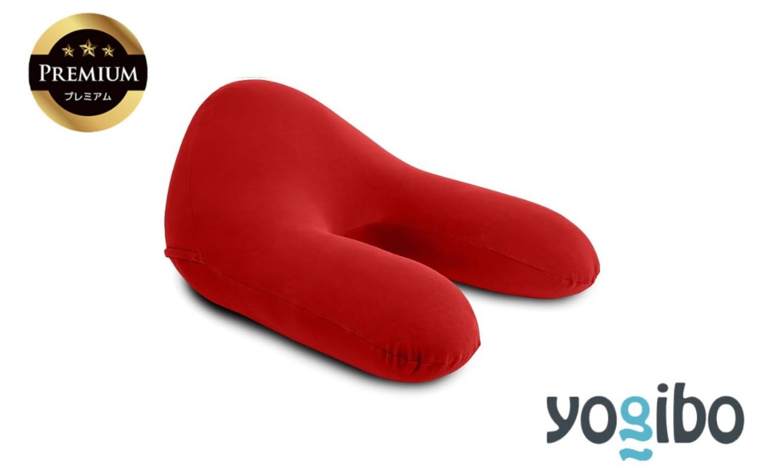 Yogibo Ghost Premium（ヨギボー ゴースト プレミアム）レッド【ビーズクッション ビーズ 座椅子 椅子 クッション ビーズソファー ビーズソファ 新生活 プレゼント インテリア 家具 ベッド ゲーム】
