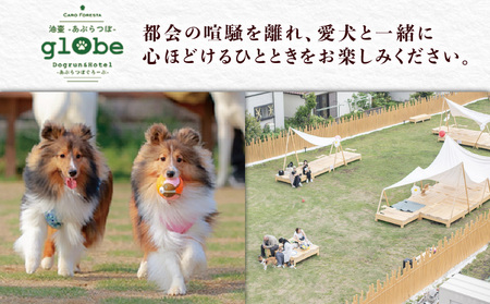 ペットと泊まるホテル CARO FORESTA油壷 globe 大人1名1泊2食付き M131-002-01 宿泊券 旅行