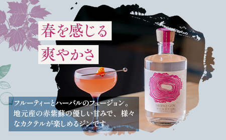 SHISO GIN 500ml×3本| Gn5-4-2｜酒 お酒 アルコール ジン 蒸留酒 ボタニカル スピリッツ 家飲み 宅飲み お土産 おみやげ 信州 長野県 野沢温泉村