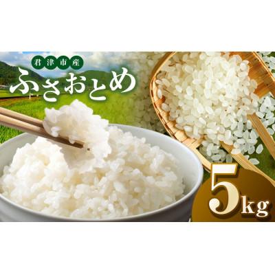 ふるさと納税 君津市 【令和7年度産】君津市産ふさおとめ　精米　5kg×1袋