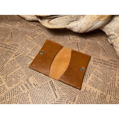 ふるさと納税 栗東市 鞍型カード・名刺入れ(マチなし)キャメル |  | 03