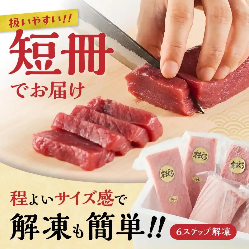 国産本まぐろ 中トロ 赤身 600g [ まぐろ ] / 2-134