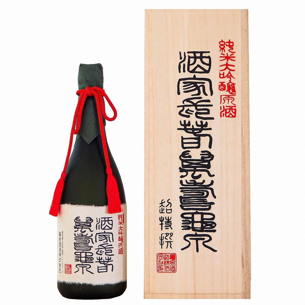 
【化粧箱入】純米大吟醸原酒 酒家長春萬壽亀泉 720ml 1本 日本酒 地酒 【近藤酒店】 [ATAB121]
