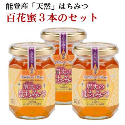 ふるさと納税 羽咋市 能登産天然はちみつ『百花蜂蜜3本』セット |  | 01