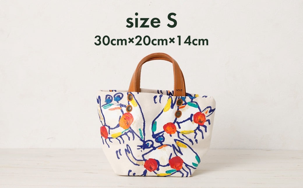 上天草高校とのコラボ返礼品 限定カラーハクセンシオマネキ totebagS