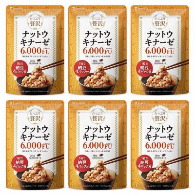 ふるさと納税 名古屋市 ナットウキナーゼ サプリメント たっぷり贅沢ナットウキナーゼ 6袋 |  | 03
