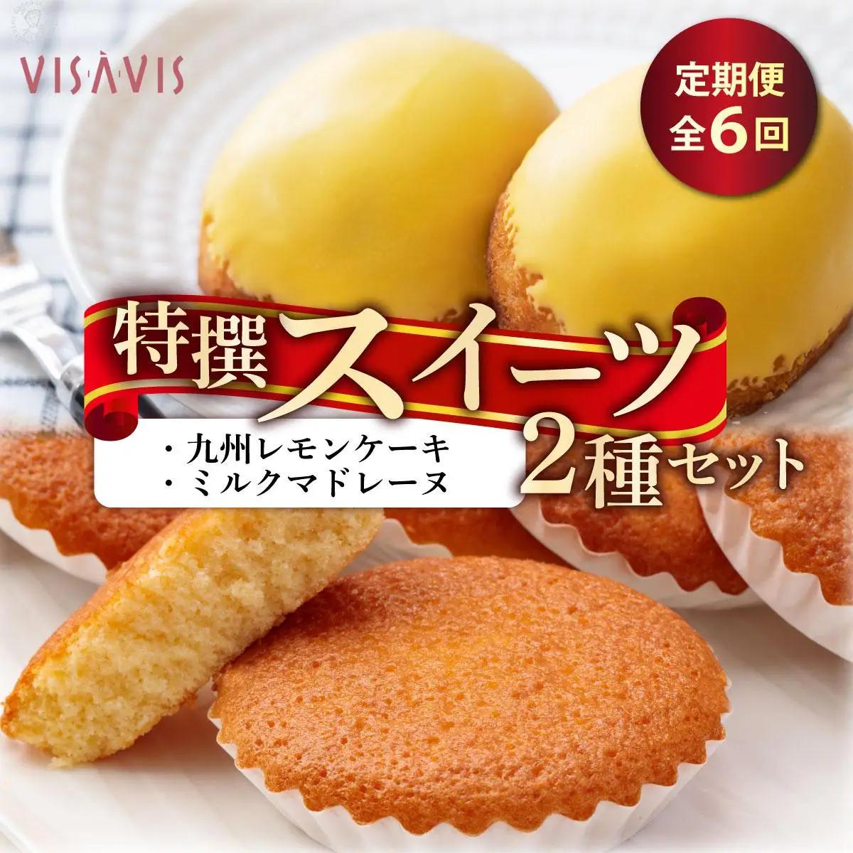 ＜定期便・全6回＞焼き菓子 2種セット 計9点【VISAVIS】