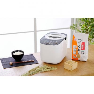 ふるさと納税 大河原町 炊飯器 米屋の旨み 銘柄純白づき 精米機 RCI-B5-W アイリスオーヤマ5合[53750279] |  | 02