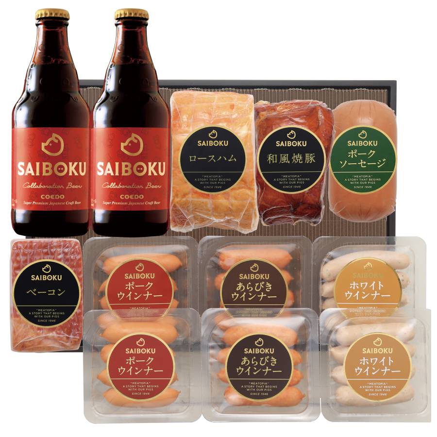 ＜SAIBOKU×COEDO＞コラボレーションビールセット(プレミアムリッチ)