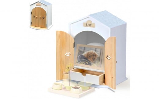 AngelHouse天使のおうち型仏壇　ベビーブルー