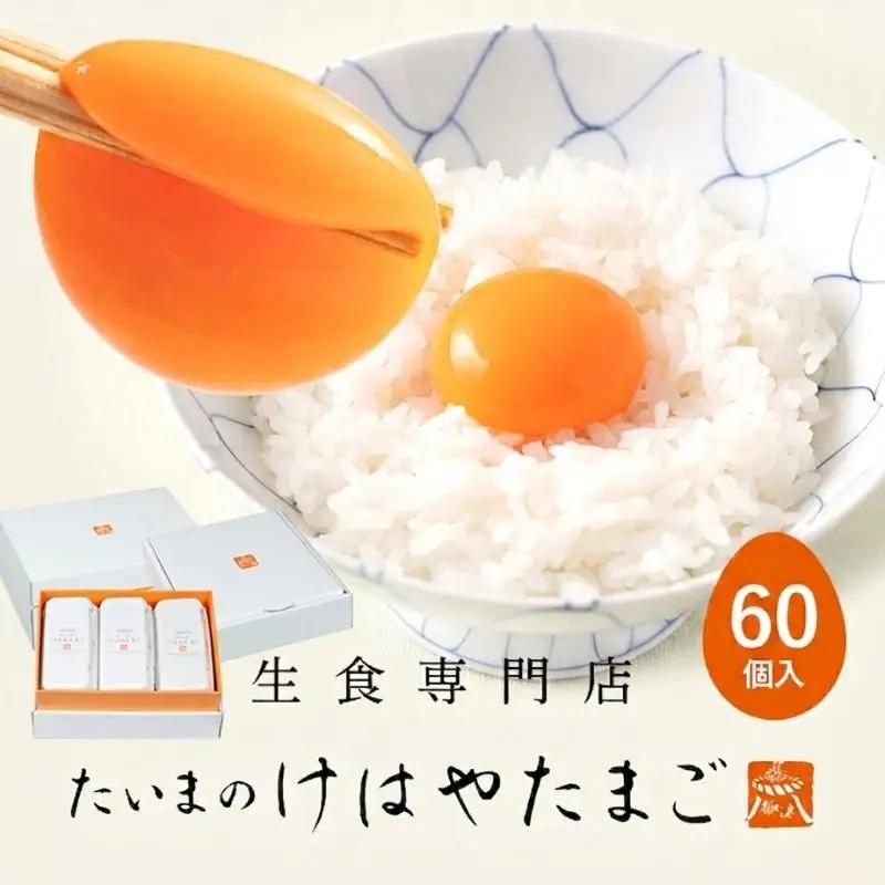 たいまのけはやたまご　60個入り　／たまご　生卵　奈良県　葛城市【tegg003】